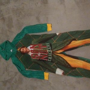 Hilarious Festive Elf Onesy Pajama suit